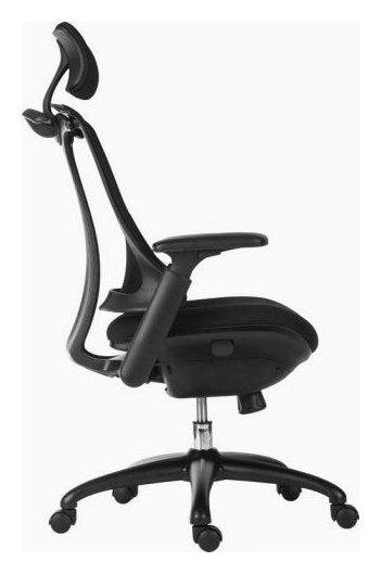 Rapport Executive Chair in black, view 4