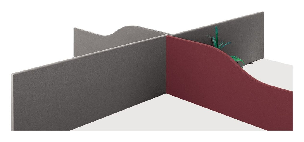 RB Contract Desk Screen, Shaped Top