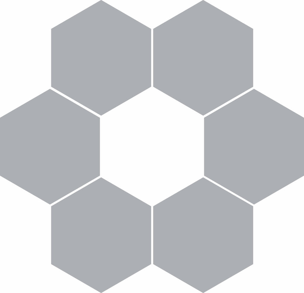Recycled Eco Board - Hexagonal (Pack of 6)