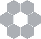 Recycled Eco Board - Hexagonal (Pack of 6)