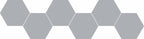 Recycled Eco Board - Hexagonal (Pack of 6)