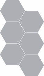 Recycled Eco Board - Hexagonal (Pack of 6)