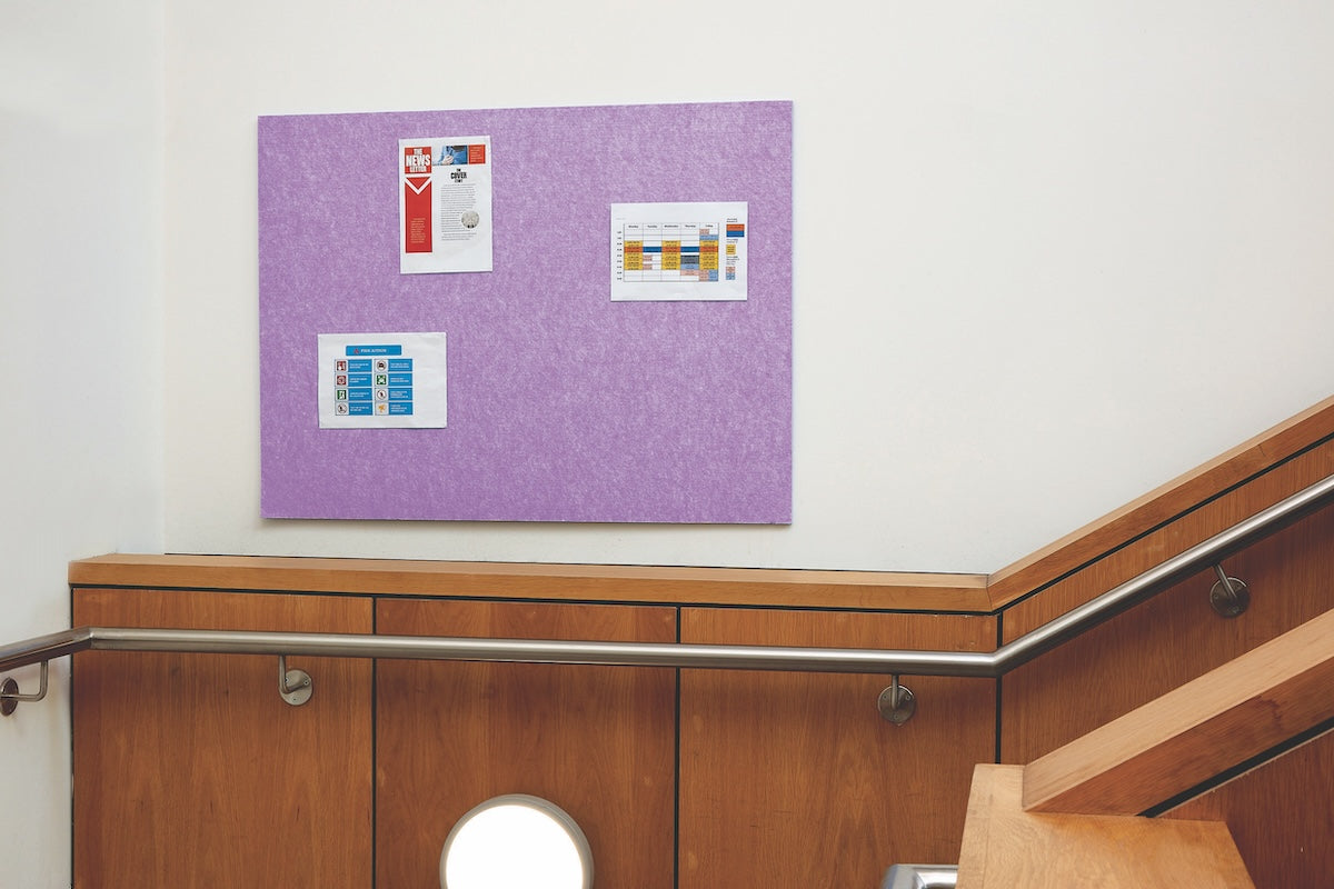 Recycled Eco Board - Rectangular (Pack of 4) in Lilac