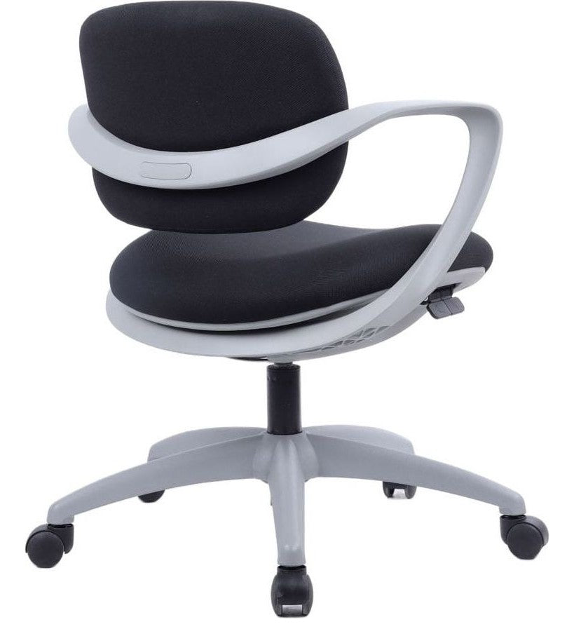 Reflex Fabric Task Chair in black from the back