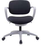 Reflex Fabric Task Chair in black from the front