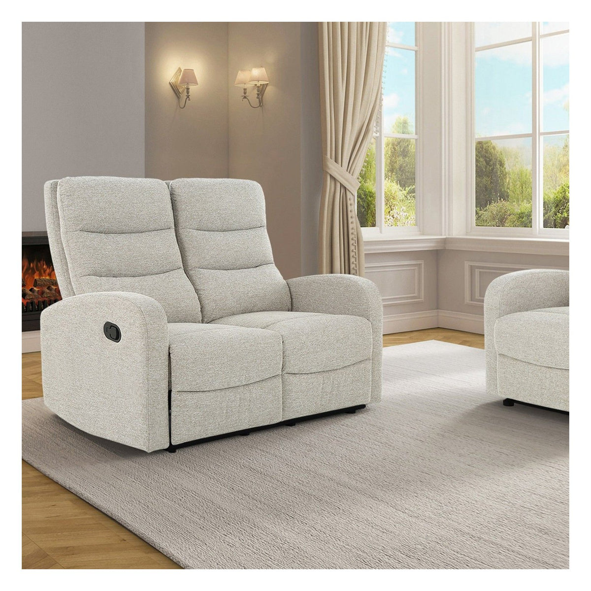 Rena 2 Seater Recliner Sofa, view 2