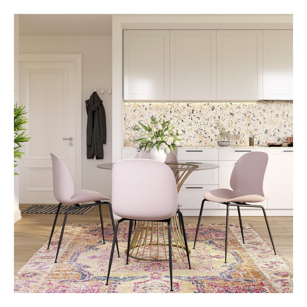 Resin Dining Chair (Pack Of 4), view 8