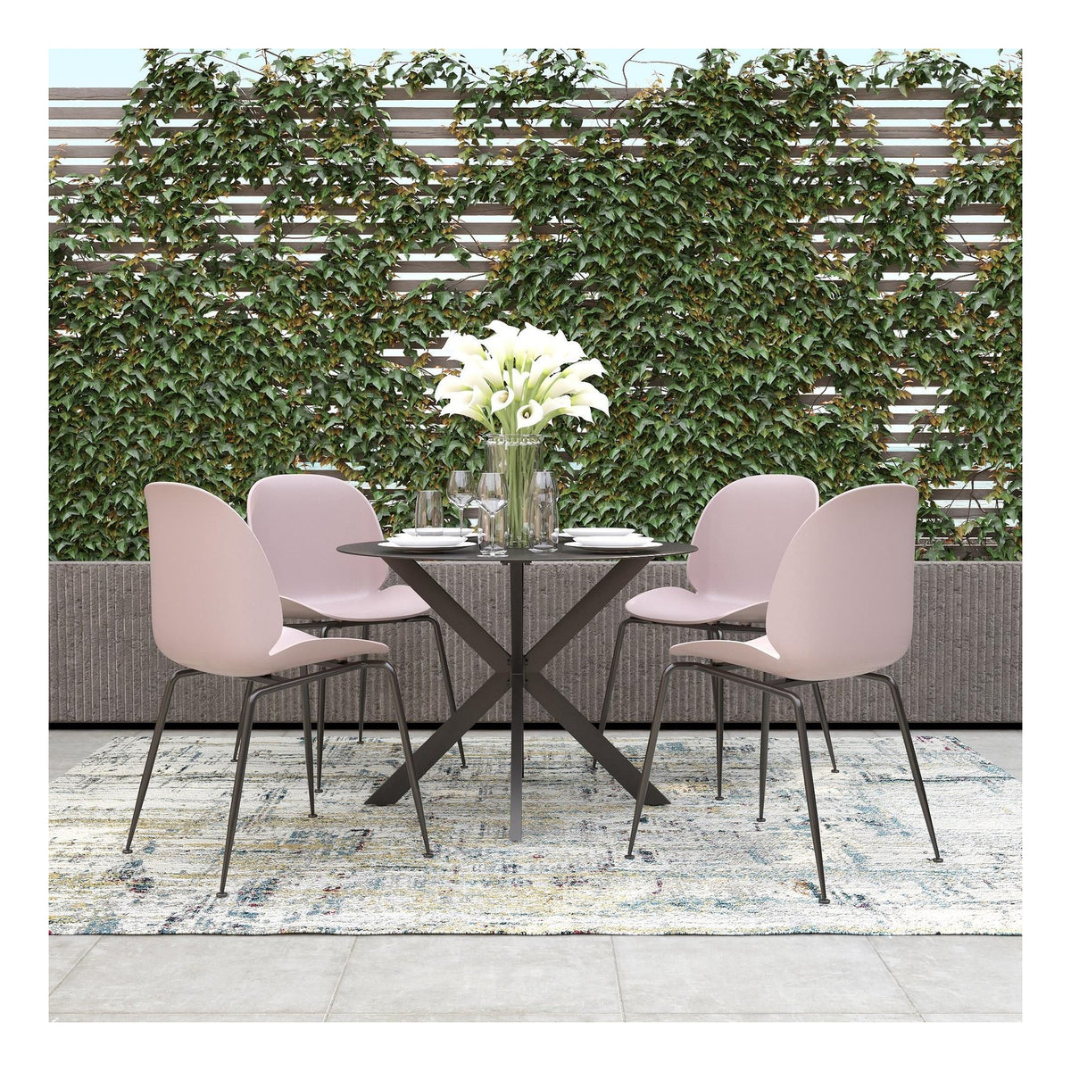 Resin Dining Chair (Pack Of 4), view 9