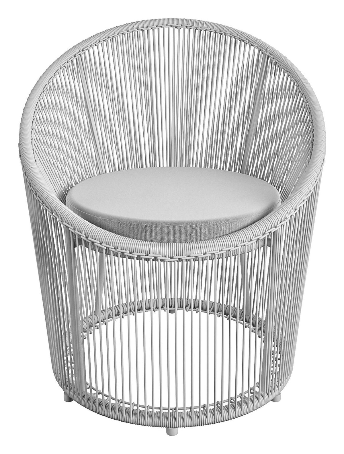 Resin Wicker Outdoor Lounge Chair, view 3