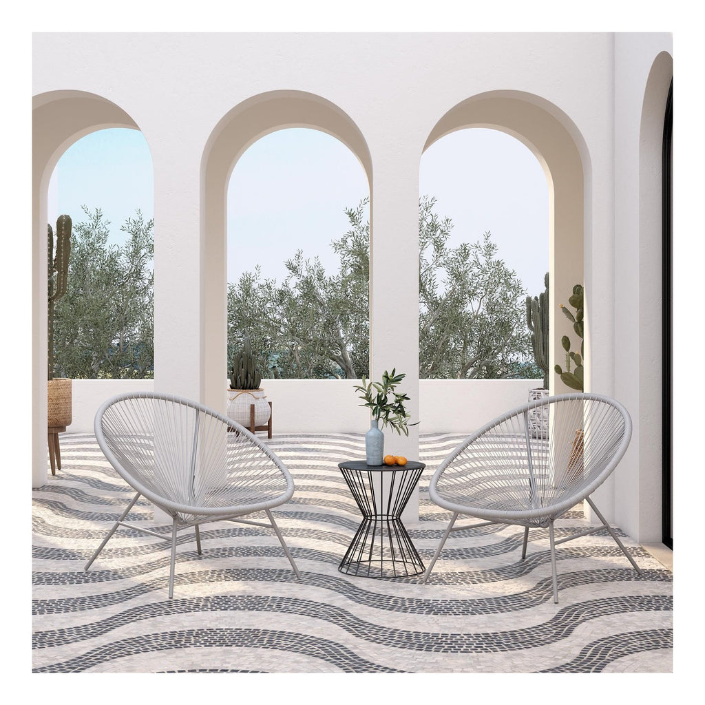 Resin Wicker XL Outdoor Lounge Chairs (Pack of 2), view 2