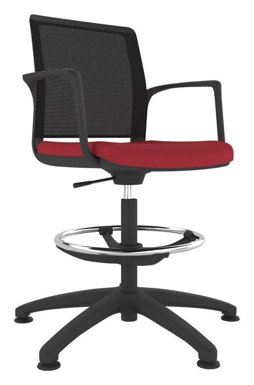 Rhuba Lite Mesh Draughtsman Chair, view 7