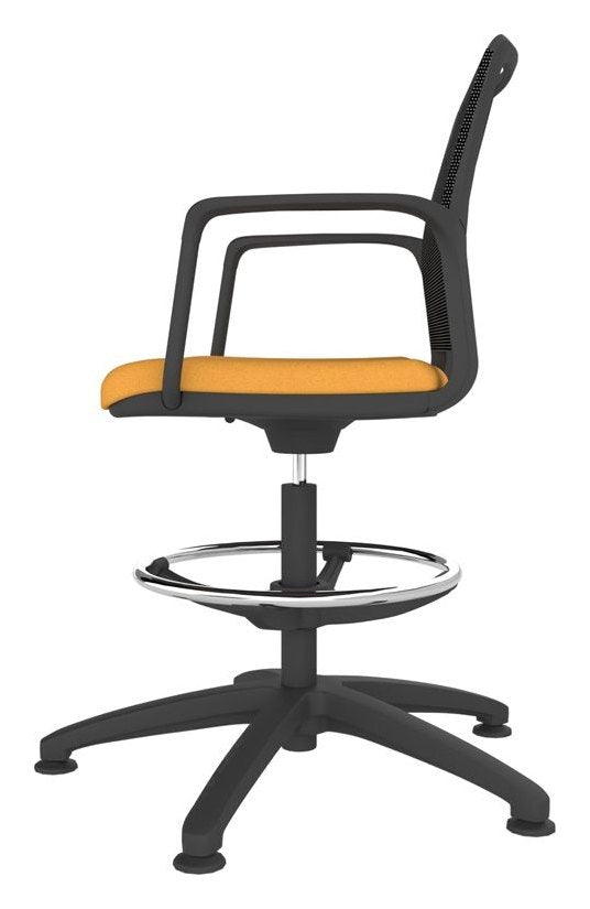 Rhuba Lite Mesh Draughtsman Chair, view 6