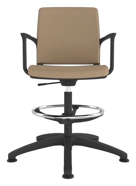 Rhuba Lite Upholstered Draughtsman Chair, view 2