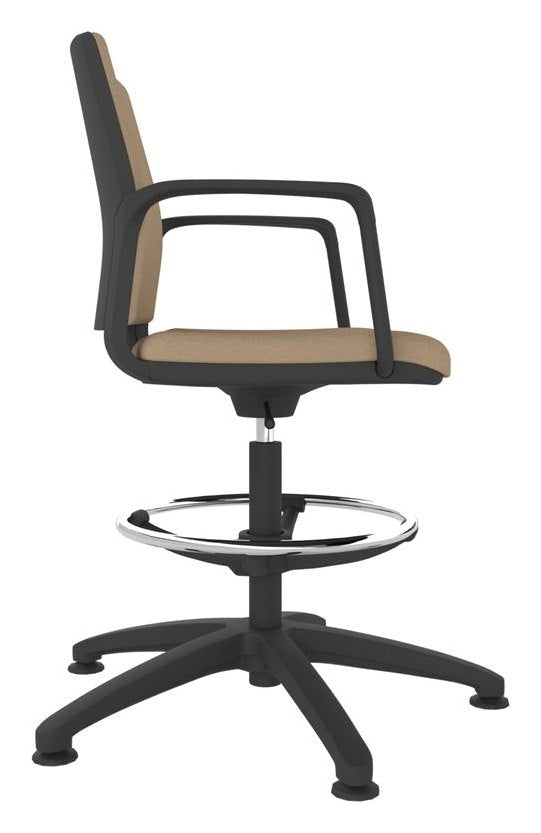 Rhuba Lite Upholstered Draughtsman Chair, view 3