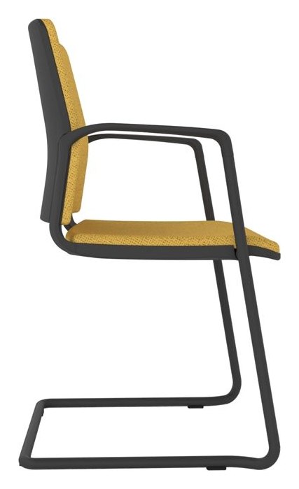 Rhuba Upholstered Meeting Chair, view 6