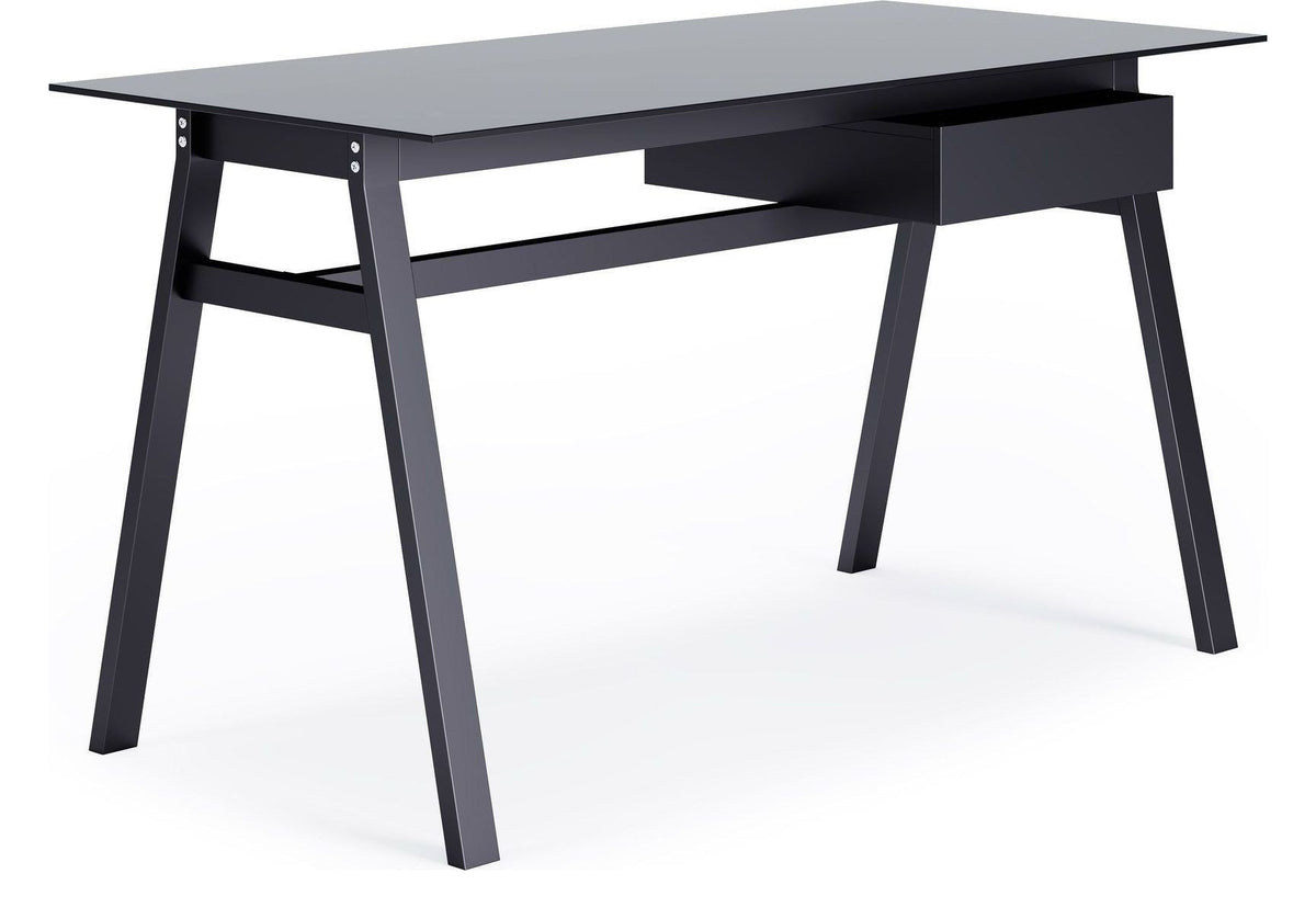 Richmond Desk With Glass Top & Single Drawer
