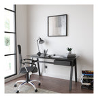 Richmond Desk With Glass Top & Single Drawer, view 10