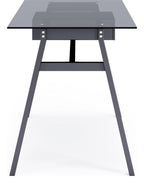 Richmond Desk With Glass Top & Single Drawer, view 12