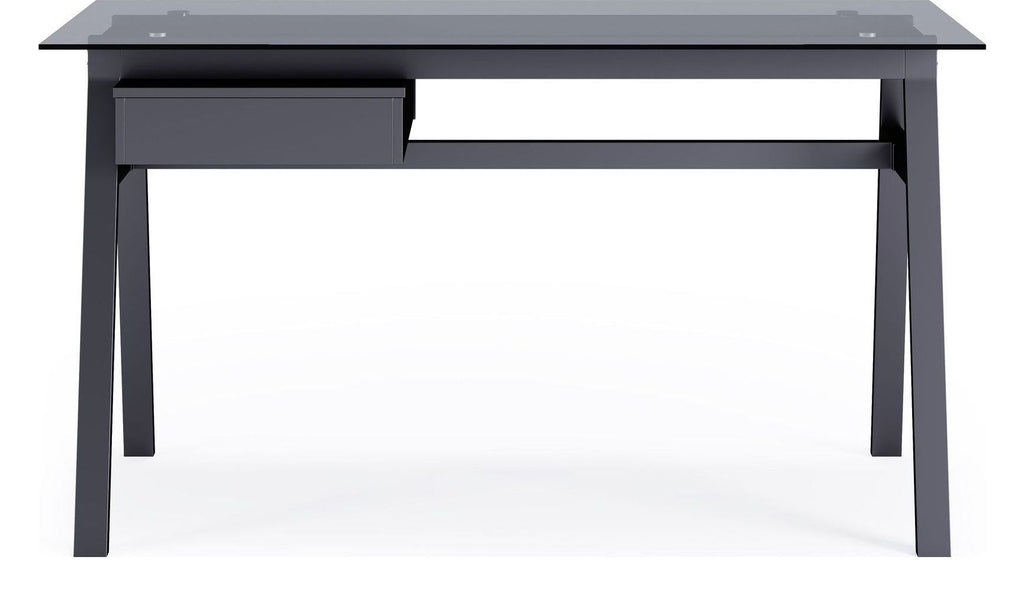 Richmond Desk With Glass Top & Single Drawer, view 14