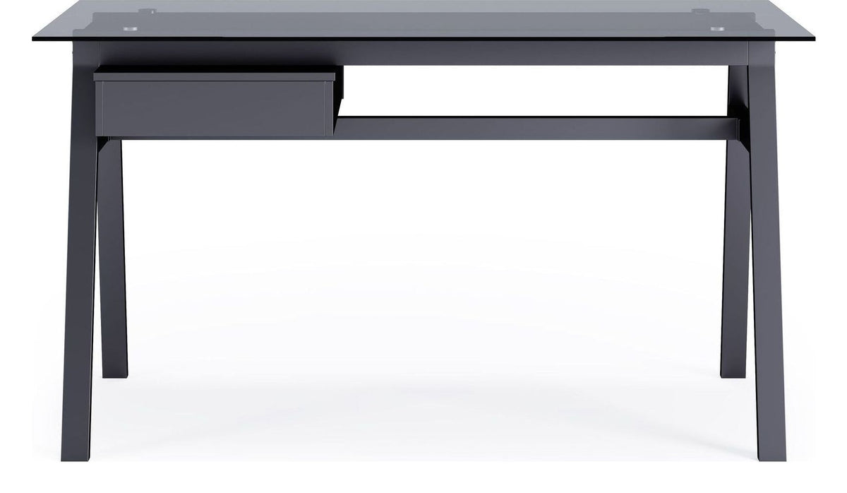 Richmond Desk With Glass Top & Single Drawer, view 14