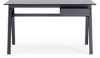 Richmond Desk With Glass Top & Single Drawer, view 5