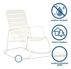 Roberta Outdoor/Indoor Metal Rocking Chair, view 3