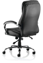 Rocky High Back Executive Black Leather Chair, , another view 4