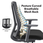 Ronan Mesh Operator Chair detail