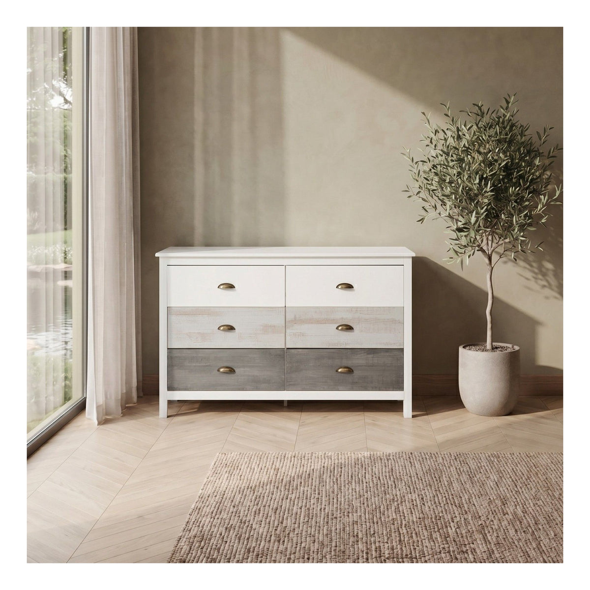 Salva 6 Drawer Chest, view 2