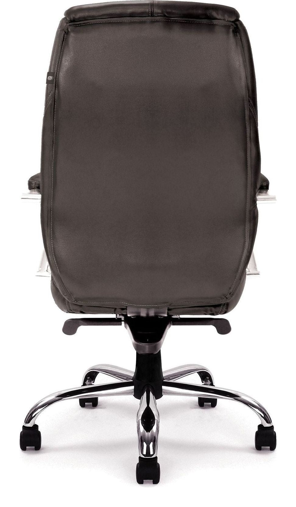 Sandown High Back Leather Executive Chair in black, view 5
