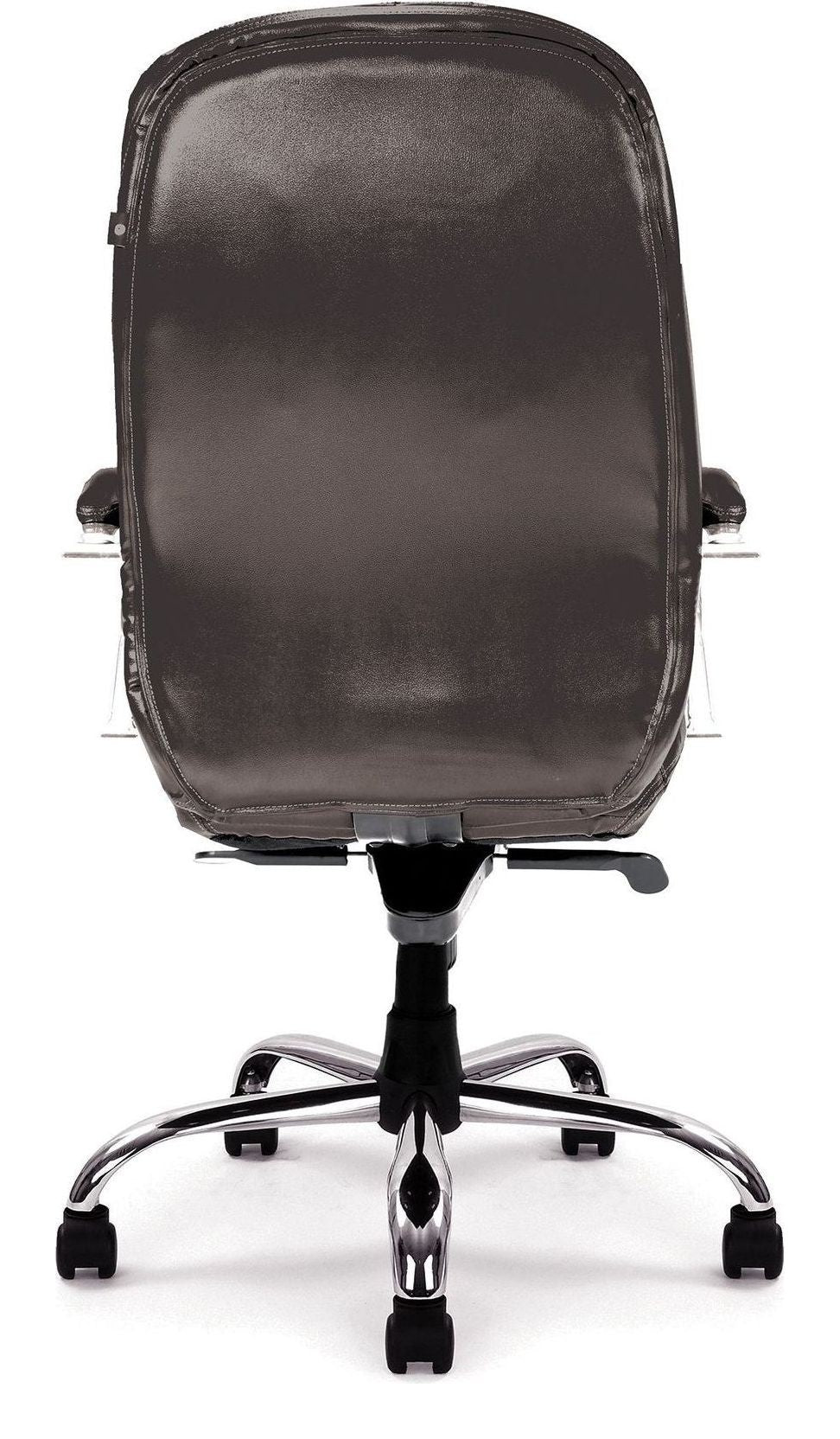 Santiago High Back Leather Executive Chair in black, view 5