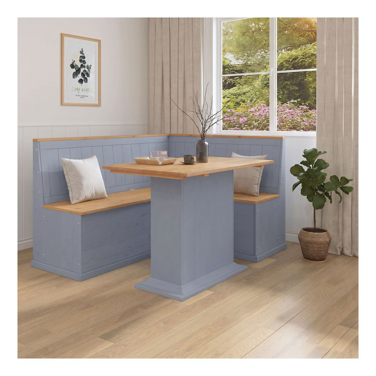 Sara Small Corner Bench, view 4
