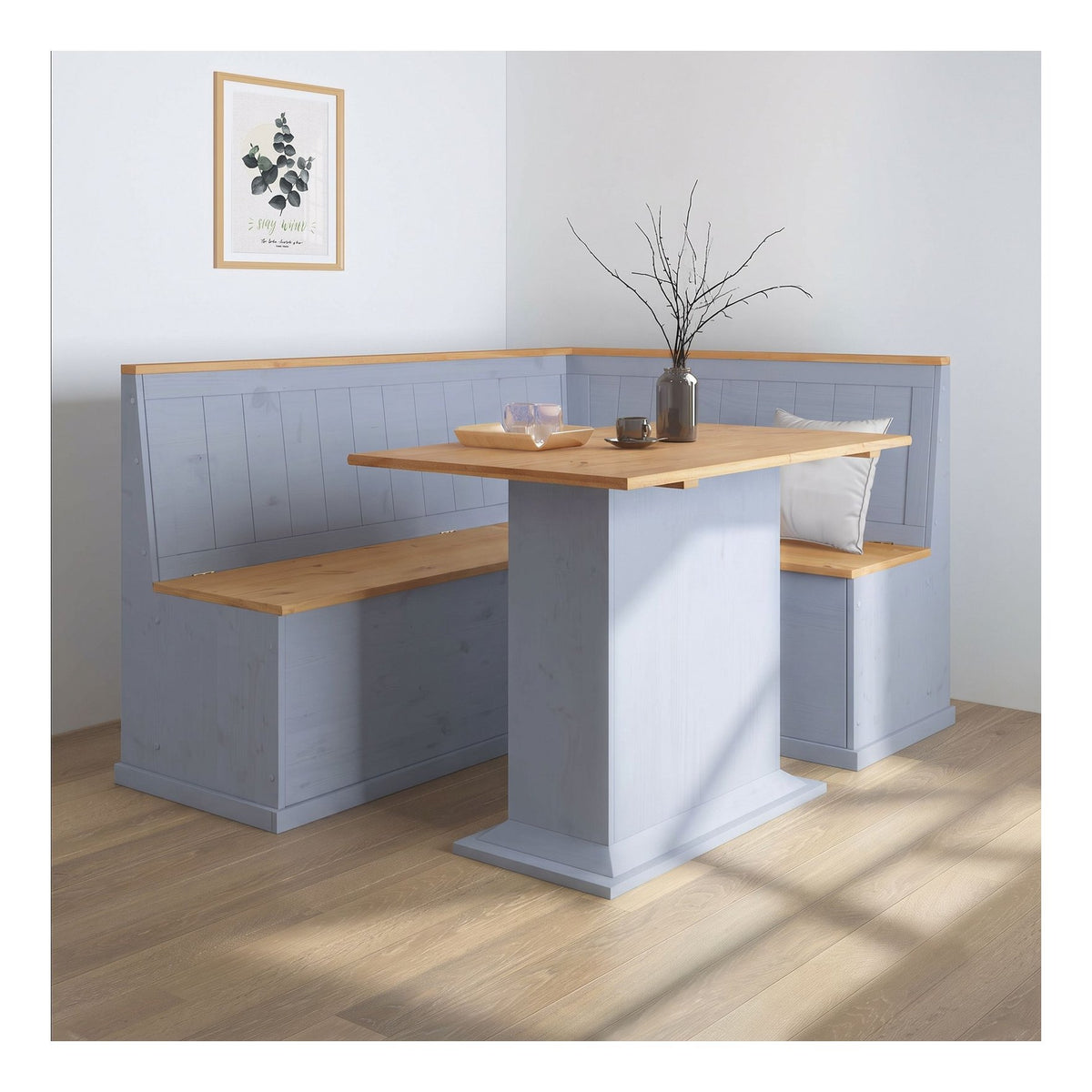 Sara Small Corner Bench, view 8