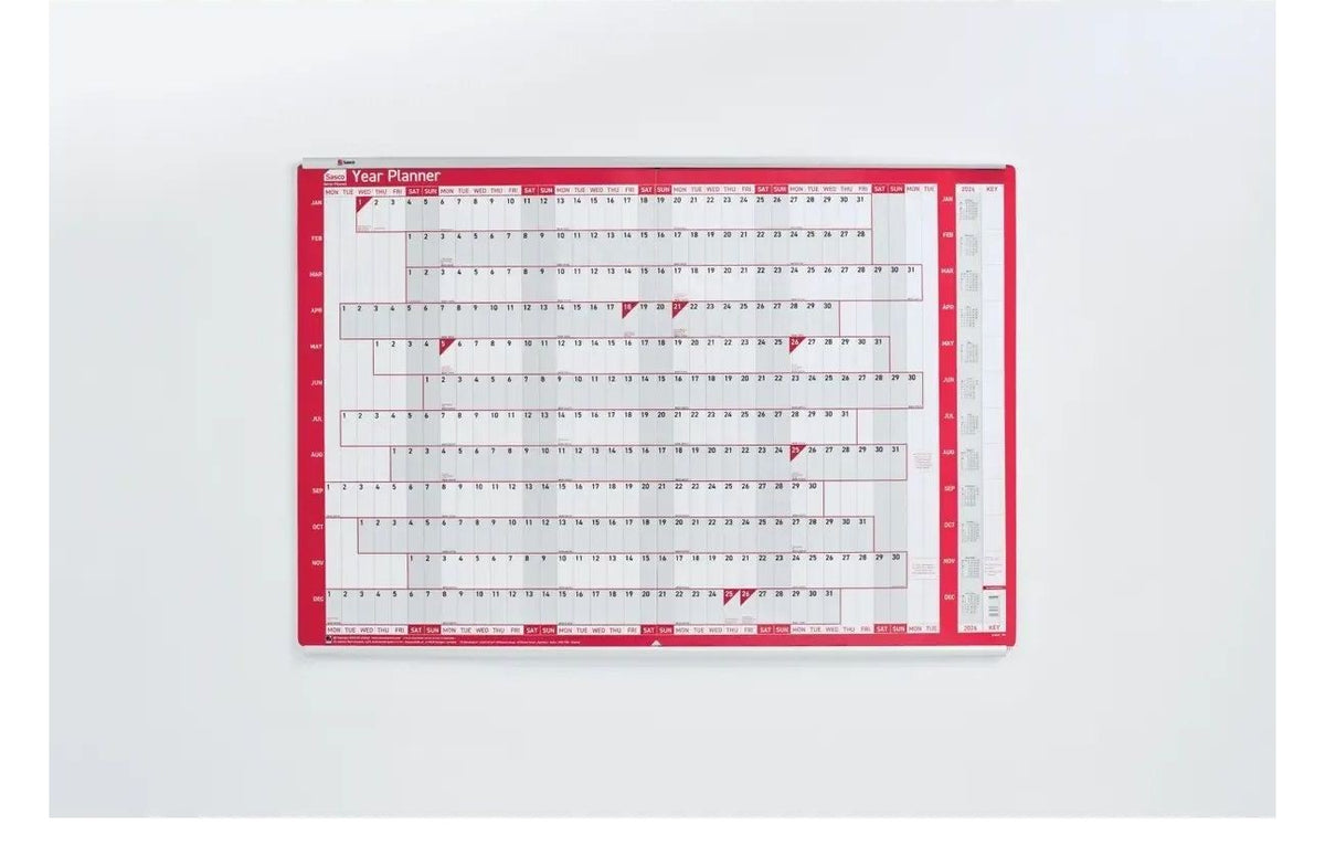 Sasco Mounted Year Planner Track, view 5