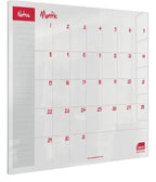 Sasco Semi Opaque Acrylic Mini Whiteboard Monthly Planner Desktop 450 x 450mm, view 2