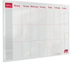 Sasco Semi Opaque Acrylic Mini Whiteboard Weekly Planner Desktop, view 6