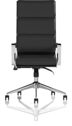 Savoy High Back Executive Black Leather Chair, , another view 1