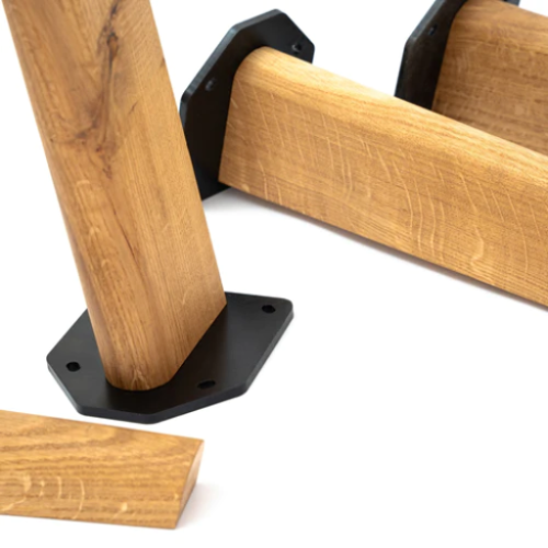 Scandi Oak Table Legs (Set of 4)