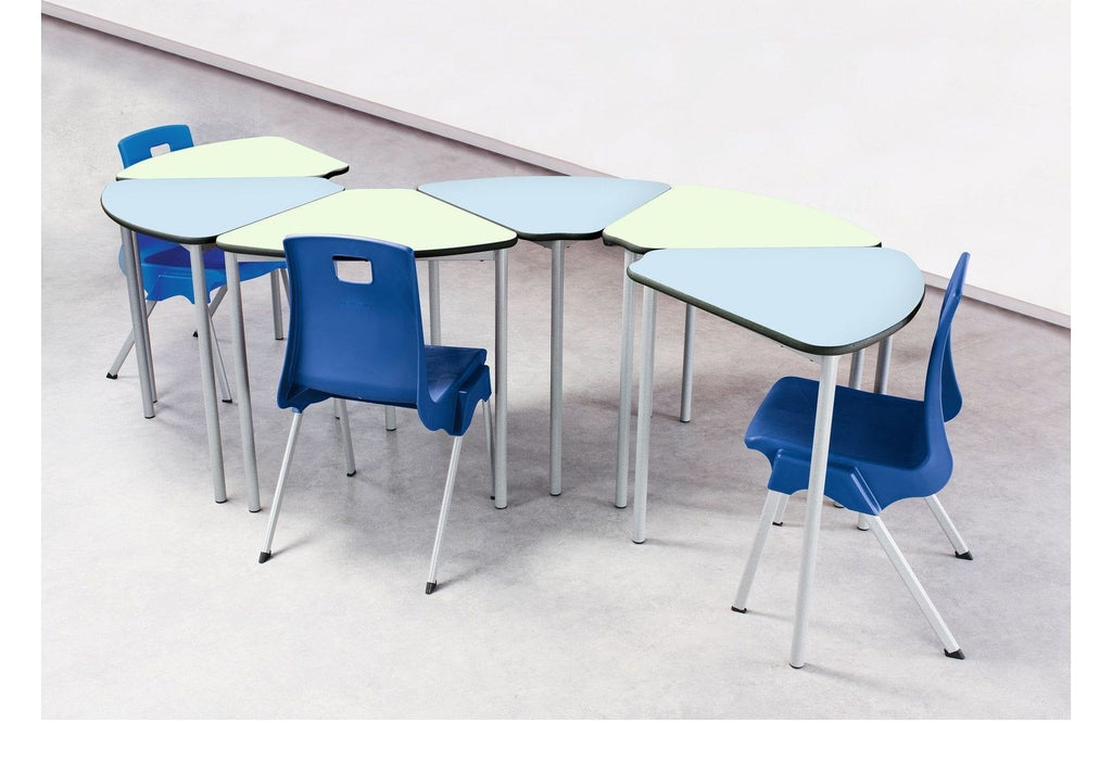 Segga Shaped Classroom Table, view 7