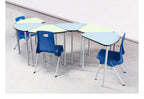 Segga Shaped Classroom Table, view 7