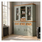 Selma Buffet 3 Door 3 Drawer 2 Glass Door 1 Drawer, view 12