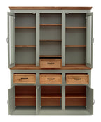 Selma Buffet 3 Door 3 Drawer 2 Glass Door 1 Drawer, view 14