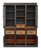 Selma Buffet 3 Door 3 Drawer 2 Glass Door 1 Drawer, view 7
