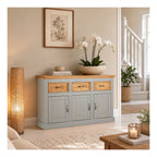 Selma Sideboard 3 Door 3 Drawer, view 14