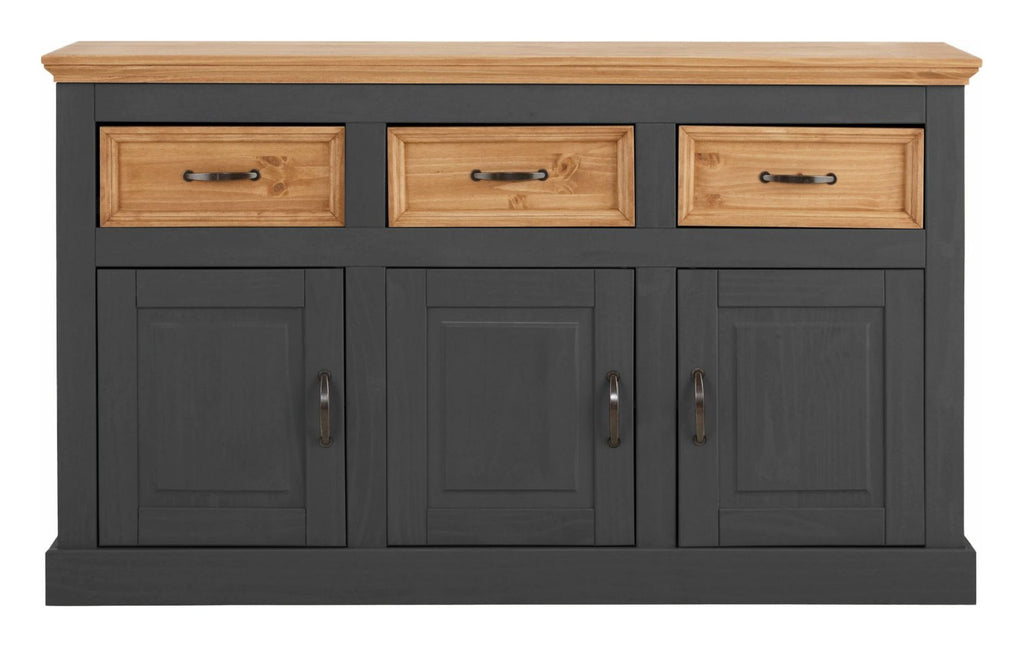 Selma Sideboard 3 Door 3 Drawer, view 7