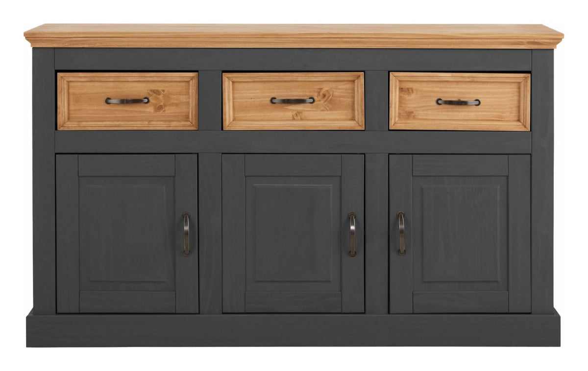 Selma Sideboard 3 Door 3 Drawer, view 7