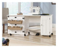 Sewing and Craft Cart in soft white