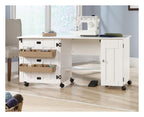 Sewing and Craft Cart in soft white