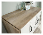 Sewing and Craft Cart in soft white and lintel oak, view 5