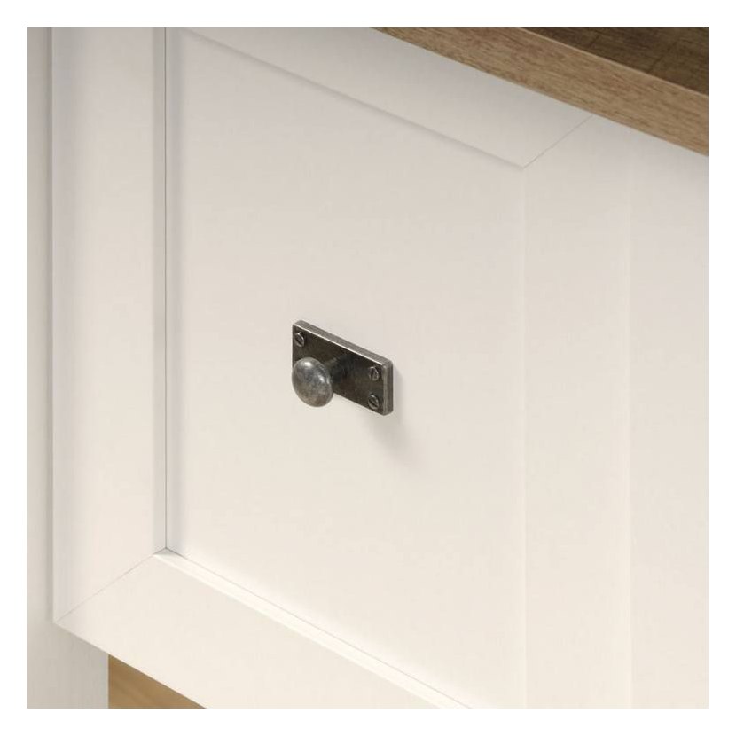 Shaker Style Desk Soft White, view 3